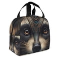 thumbnail image 2 of Balery Tribal Style Raccoon Bolsa de Almuerzo Aislada – Caja de Almuerzo con Papel de Aluminio Grueso, Mantiene la Comida Fresca por 4 Horas, 2 of 8