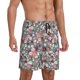 thumbnail image 2 of Balery Daisies Flowers Pantalones cortos de pijama de punto de algodón para hombre con cinturilla y bolsillos-Large, 2 of 6