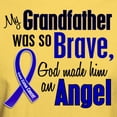 thumbnail image 3 of CafePress - Angel 1 GRANDFATHER Colon Cancer Light T Shirt - Men's Classic Graphic T-Shirt, 3 of 4