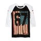 thumbnail image 1 of Camiseta con gráfico de manga raglán para hombre de Ring Of Fire, multicolor, extragrande Ring Of Fire Camiseta gráfica, 1 of 1