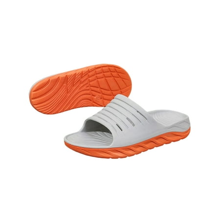 

Fangasis Mens Recovery Sandals with Arch Support Anti Slip Sport Slider Sandal