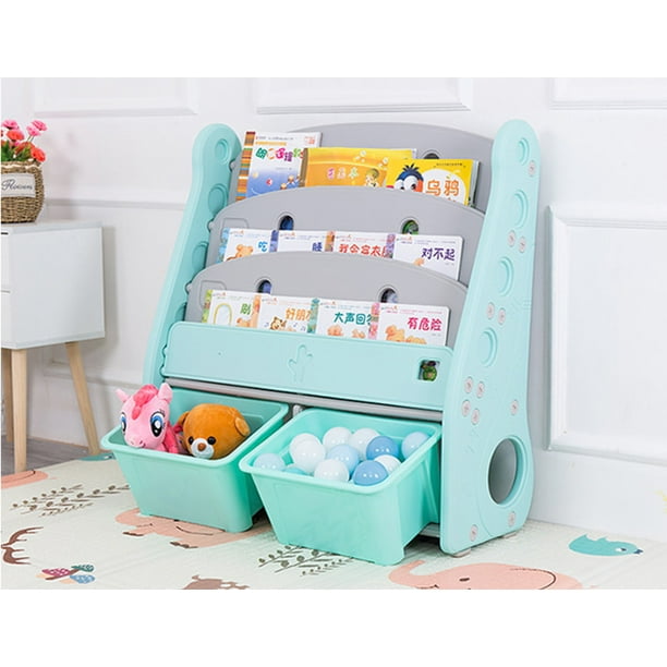 toy box book shelf combo