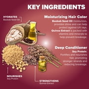 Splat Red Hair Dye Complete Kit, Midnight Ruby Semi-Permanent Color, No Bleach