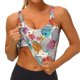 thumbnail image 3 of Fotbe Easter Egg Sujetador Deportivo Largo sin Aros para Mujer con Almohadillas y Soporte Medio, Transpirable y Absorbente, Camiseta Tipo Chaleco o Tank Top-XX-Large, 3 of 8