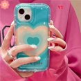 thumbnail image 3 of Para Samsung A34 A54 A23 A12 A52 A04s A32 A04 A53 A22 A71 A10S A50 A02s A30s A13 A04E A50s A52s A11 A03 A03s A20 A30 Airbag Suave INS Gradient Sweet Love Heart Funda De Cojín De Aire, 3 of 3