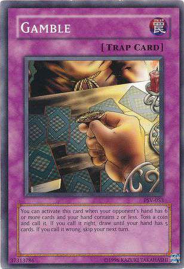 YuGiOh Pharaoh's Servant Common Gamble PSV-053