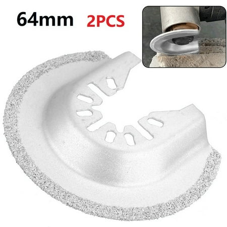 

64mm Half Circle Diamond Quick Release Oscillating Tool Saw Blade Cutting Disc