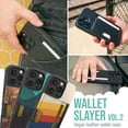 thumbnail image 5 of Smartish® iPhone 16 Pro Wallet Case - Wallet Slayer Vol. 2 [Slim + Protective] Credit Card Holder w/Kickstand - Drop Tested Hidden Card Slot Cover Compatible w/Apple iPhone 16 Pro - Striped Up, 5 of 6