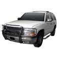 thumbnail image 2 of Black Horse Grille brush Bumper Guard Modular S/S Compatible with 1999-2002 Silverado 1500|2000-2006 Suburban 1500|2000-2006 Tahoe|2000-2006 GMC Yukon|2000-2006 GMC Yukon XL 1500-17GT23MSS, 2 of 5