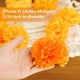 thumbnail image 2 of 3.9inch Marigold Flowers Artificial Day of the Dead Flower 50Pcs Marigold Flowers Head for Marigold, 2 of 5