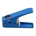 thumbnail image 1 of Adjustable Multifunctional Portable Guitar Pick Cutter Maker Metal Plastic Material DIY Guitar Picks Hole Puncher, 1 of 8
