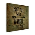 thumbnail image 4 of Trademark Fine Art 'Wander Are Lost' Canvas Art by Marcee Duggar, 4 of 4