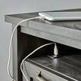 Better Homes & Gardens Modern Farmhouse USB Side Table, Black Finish