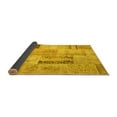 thumbnail image 2 of Ahgly Company Indoor Rectangle Patchwork Yellow Transitional Area Rugs, 8' x 10', 2 of 4