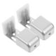 thumbnail image 5 of WORGEOUS Guía inferior de puerta automática, guía de puerta automática para puerta corredera, pieza de guía de puerta corredera, 2 uds., 5 of 7