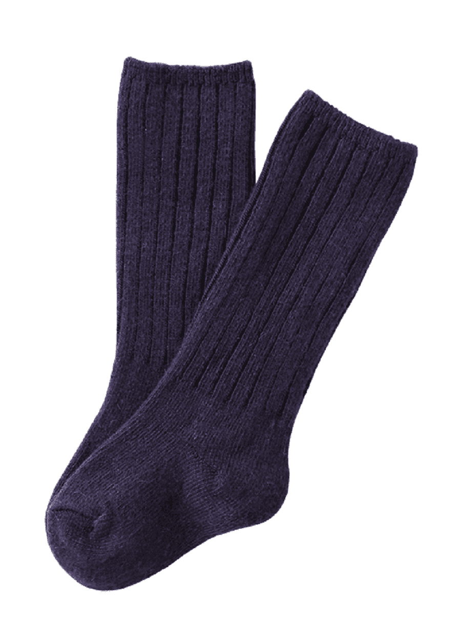 Set of 3 Toddler Girls Tube Socks 2-4X, Random Style