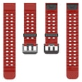 thumbnail image 4 of 22mm Silicone Strap for Garmin Fenix 8 47mm Fenix E 47mm Quatix 7 Pro Multiple Holes Watchband - Gre, 4 of 5