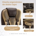 thumbnail image 2 of Silla ejecutiva para Oficina escritorio de PU Piel sintética ergonómica 150kg BAUHAUS, 2 of 8