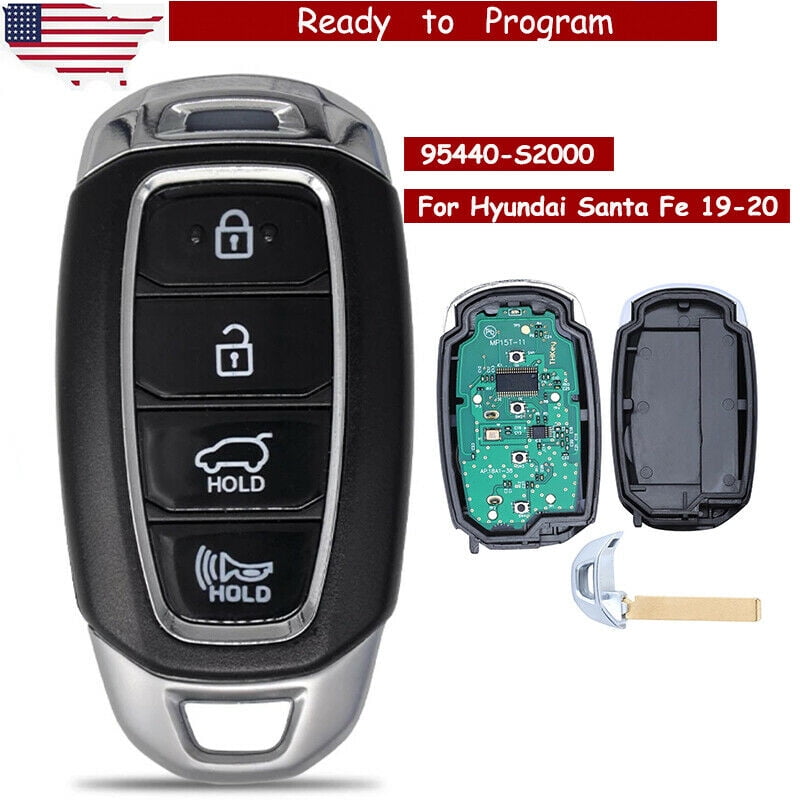New REMOTE SMART KEY FOB for 2019 2020 HYUNDAI SANTA FE TQ8-FOB-4F19 95440-S2000