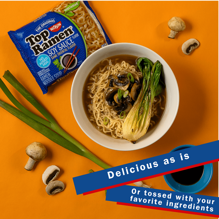 Top Ramen, Instant Oriental Flavored Noodles - Walmart.com