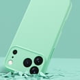 thumbnail image 5 of Liquid Silicone Case for iPhone 17 Pro, Premium Rubber Gel Silicone Case, Anti-Scratch Soft Microfiber Lining Case Flexible Bumper Cover for iPhone 17 Pro, Green, 5 of 7
