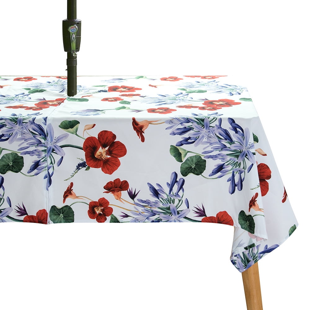 Dwelke Spring & Summer Outdoor Table Cloth 60x120inch Rectangle