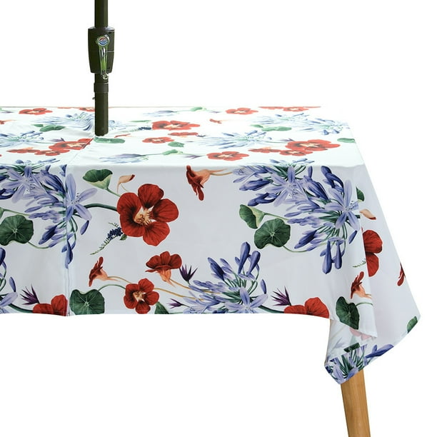 Dwelke Spring & Summer Outdoor Table Cloth 60x120inch Rectangle