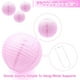 thumbnail image 3 of Linternas de papel rosas Yosawa de 20 a 30 cm, 6 unidades, decorativas, 3 of 5