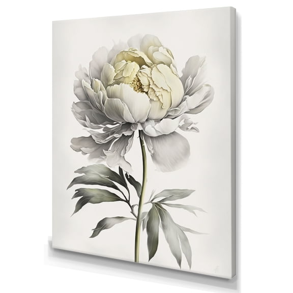 Designart Dahlia Flower IV Canvas Wall Art