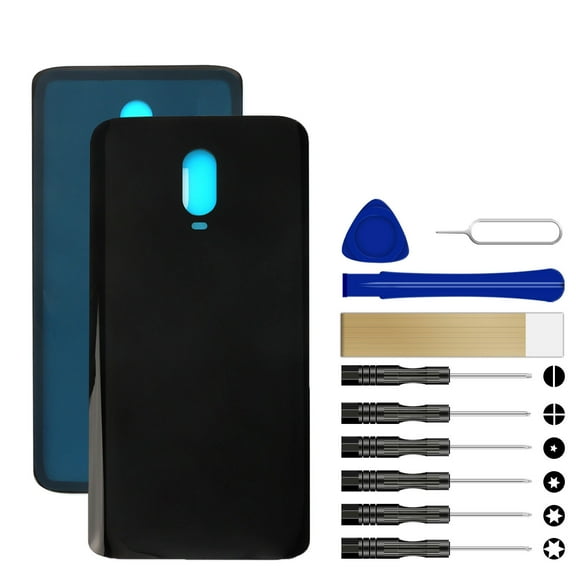 For OnePlus 6T A6010 Replacement Back Battery Cover Tool Black
