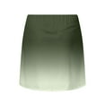 thumbnail image 5 of FASHOFT Tennis Skirts For Women Printed Double Layer Skort With Pockets Elastic Waist For Yoga Running And Casual Sports Wear Womens Athletic Skirt Army Green, 5 of 6