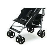 Jeep TurboGlyde Plus Stroller by Delta Children - Lightweight Travel Stroller Only Weighs 13.7 Pounds, Black
