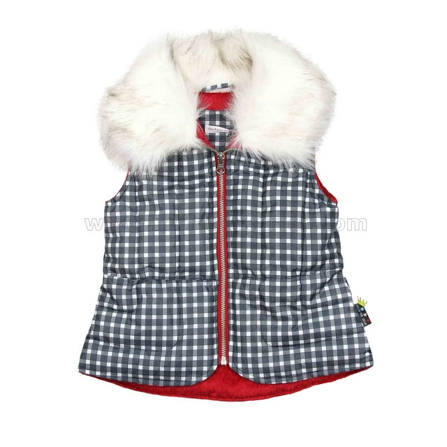 Deux par Deux Girls' Vest Call Me Baby, Sizes 3-6 - 3