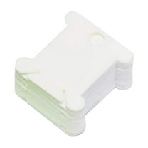 2025 New 200 Piece Embroidery Bobbins Set with Thread Cards Multiple Color Options, Ideal for DIY Sewing