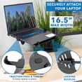 thumbnail image 3 of Mount-It! Full Motion Monitor and Laptop Stand | Fits 17"-27" Inch Screens, 3 of 8