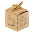 thumbnail image 4 of thinsony 50Pcs European Vintage Airplane Candy Box Wedding Candy Packaging Boxes Gift, 4 of 9