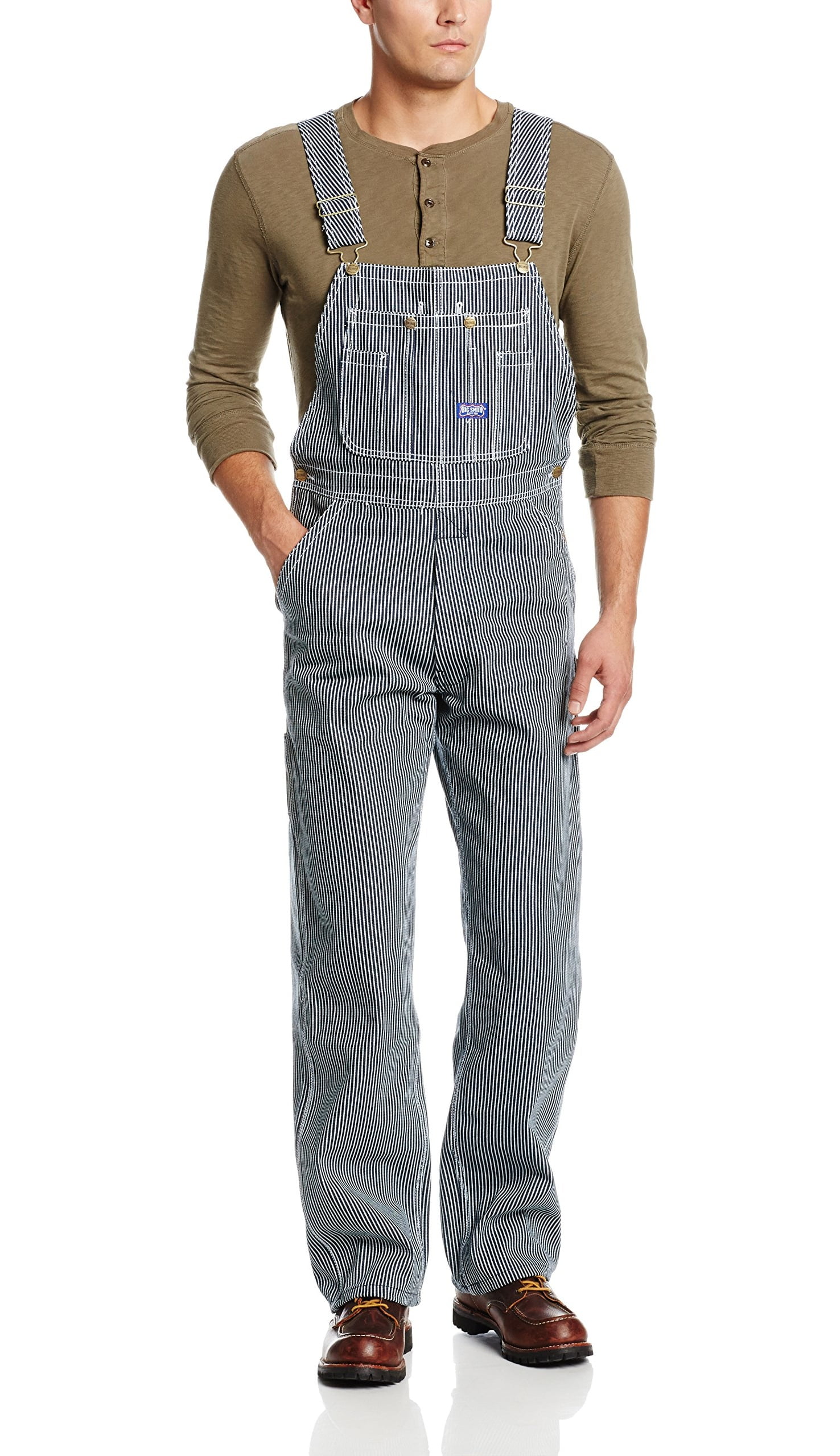 Hickory Stripe Bib Overall