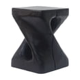 thumbnail image 4 of Noble House Grey Twisted Accent Side Table,Black, 4 of 10