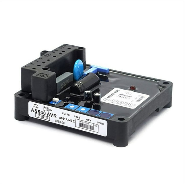 AS540 AVR Generador Sin Escobillas Regulador Automático de Voltaje Estabilizador de Potencia Generador de Petróleo Crudo Accesorios para Alternador