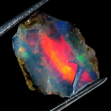 100% Natural Welo Fire Opal Rough Loose Gemstone 11X14X03 MM 2.40 Cts.
