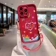 thumbnail image 5 of Pequeño bolso bandolera para teléfono móvil, funda para teléfono móvil con cartera colgante, bolso bandolera de piel sintética, pasaporte, funda para teléfono móvil con ranura para tarjetas, correa, 5 of 6