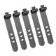 thumbnail image 1 of Organizador de cables de silicona reutilizable de 5 piezas, bridas flexibles para auriculares, TV, cables USB, ordenador, bolsas de comida, cortinas, paraguas y soluciones de almacenamiento., 1 of 8