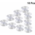 thumbnail image 2 of Suction Cups, Shock Absorb For Glass Table Top, Transparent Premium PVC Material Double Sided Suction Cups Anti-Slipping Spacers For Home Office Use (Pack Of 10), 2 of 5