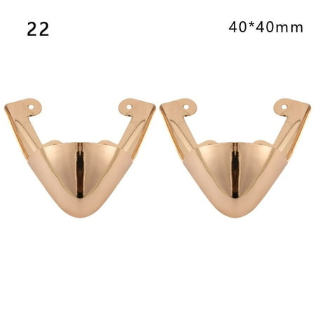 

1Pair Fashion Repair Accessories Metal Material Charm Buckle High Heel Shoes Decoration Shoes Clips Shoes Toe Protection 22