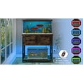 thumbnail image 3 of UVANIOHOM 20-29 Gallon Aquarium Stand, 330 lbs Capacity, Power Outlets & Storage Cabinet, Brown, 3 of 11
