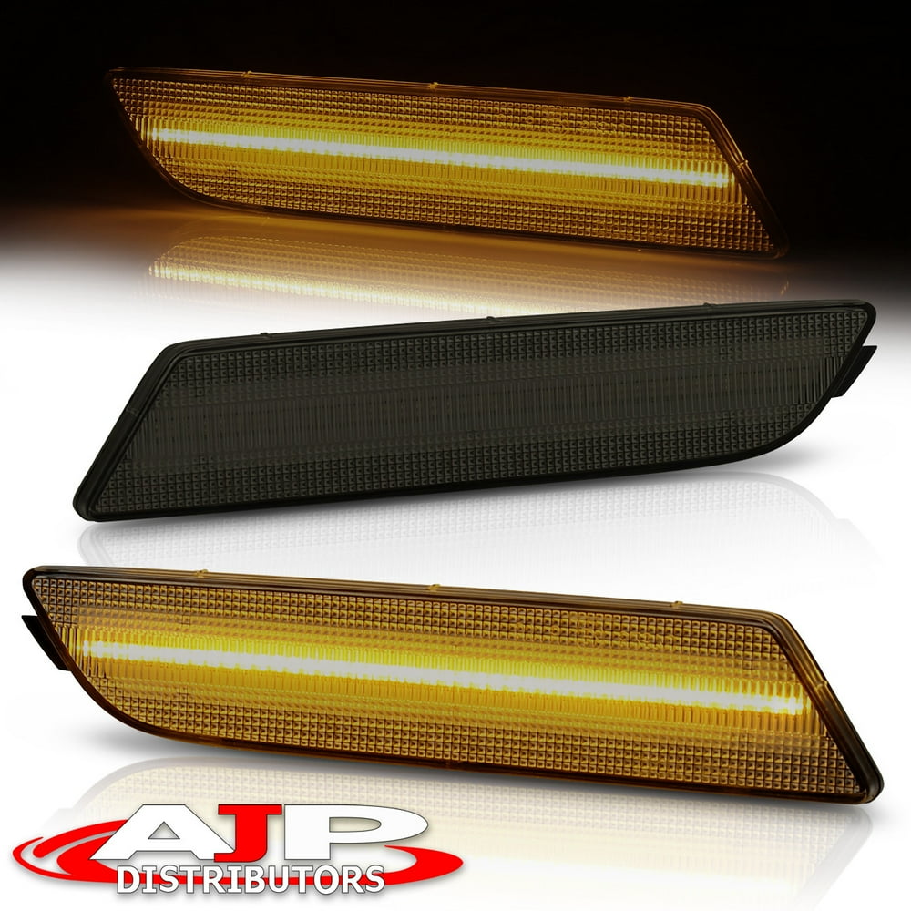For 20152020 Audi Q3 (2Pieces) Front Bumper Amber LED Side Marker