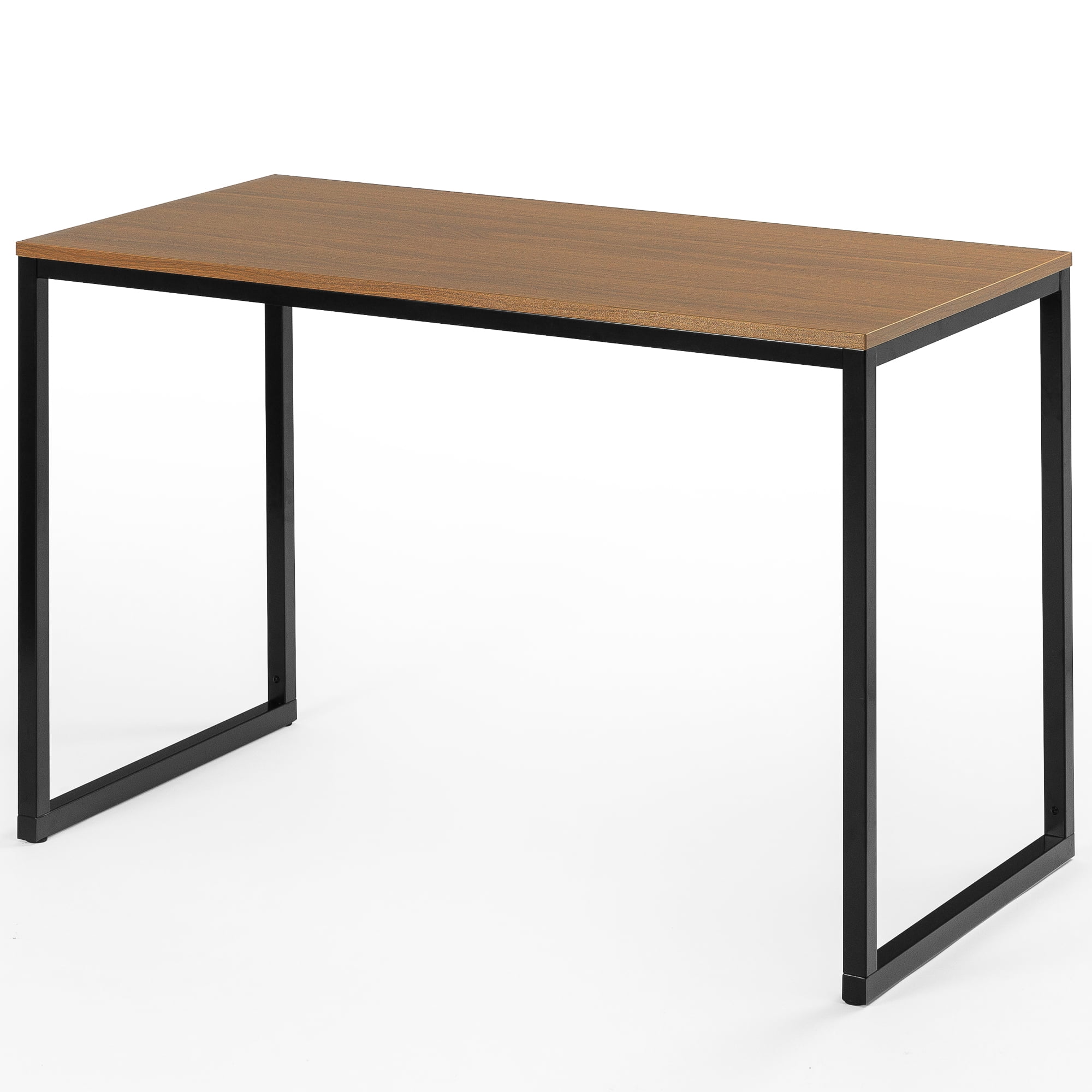 Zinus Jennifer 47"x29" Desk with Black Frame, Brown