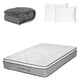 thumbnail image 1 of Colchón King Size Restonic Vail Almohada Oso 2 Edredón Homy, 1 of 8