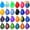24pcs, variant on 3D Printed Dragon Eggs Desktop Decoration