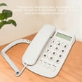 Telephone Extension,Landline Telephone,Corded Phone With LCD Display